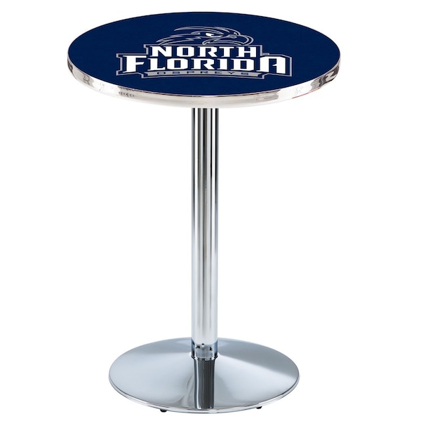 42" Chrome North Florida Pub Table